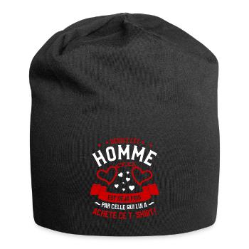 Désolé Cet Homme Est Déjà Pris Par Celle Qui Lui A - Bonnet en jersey - noir - Devant