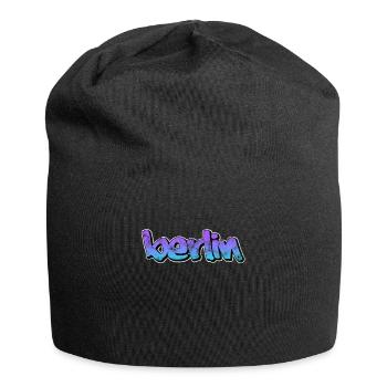Berlin - Jersey Beanie - black - Front