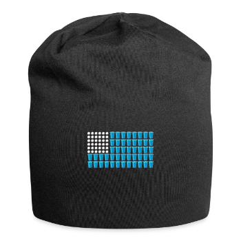USA College Party Game Spring Break Beer Pong - Bonnet en jersey - noir - Devant