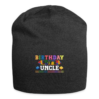 Oncle du garçon d’anniversaire Bauklötze - Bonnet en jersey - charbon - Devant