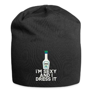 Ranch -Dressing -Ranch -Salatdressing - Jersey-Beanie - Schwarz - Vorne