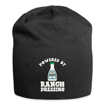 Ranch -Dressing -Ranch -Salatdressing - Jersey-Beanie - Schwarz - Vorne
