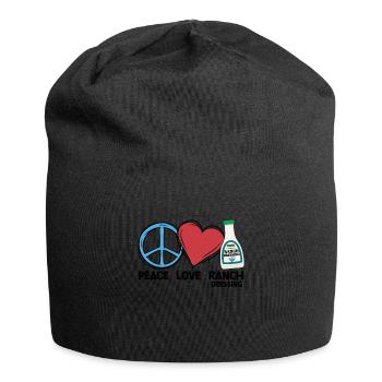 Ranch -Dressing -Ranch -Salatdressing - Jersey-Beanie - Schwarz - Vorne
