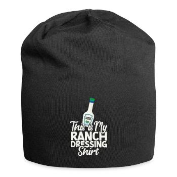 Ranch -Dressing -Ranch -Salatdressing - Jersey-Beanie - Schwarz - Vorne