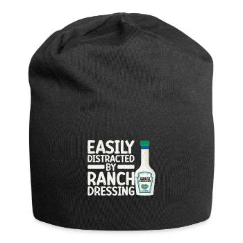 Ranch -Dressing -Ranch -Salatdressing - Jersey-Beanie - Schwarz - Vorne