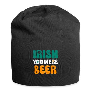 Irish you were Beer St Patrick’s Day - Jersey-Beanie - Schwarz - Vorne