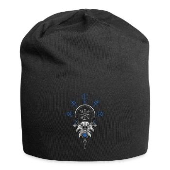 Celtic Vikinger Vegvisir compas Vikings - Bonnet en jersey - noir - Devant