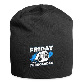 Fridays for Turbolader Tuning Auto Rennen Hubraum - Jersey-Beanie - Schwarz - Vorne