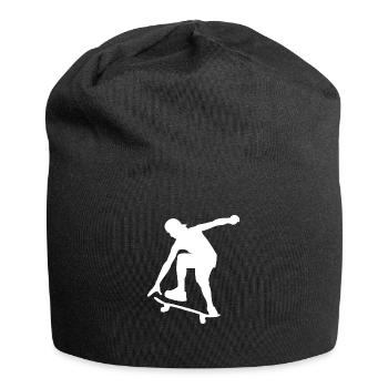 Skater - Jersey Beanie - black - Front
