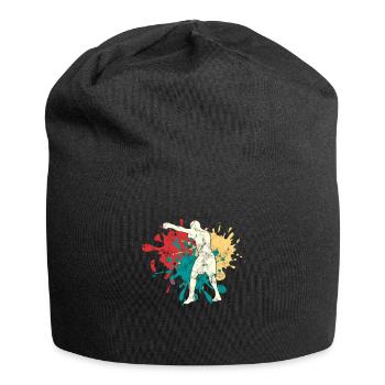 Boxen - Jersey-Beanie - Schwarz - Vorne