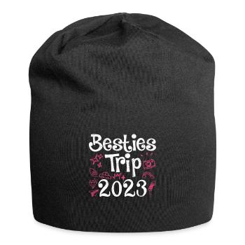 Besties Trip 2023 Vacances d’été 2023 Spring Break - Bonnet en jersey - noir - Devant