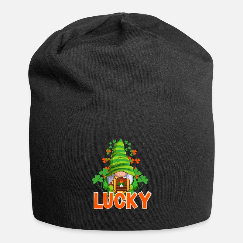 St Paddy’s St Patricksday St Patrick Day - Bonnet en jersey - noir