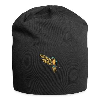 Ara Perroquet I Amérique du Sud Oiseau exotique pour - Bonnet en jersey - noir - Devant