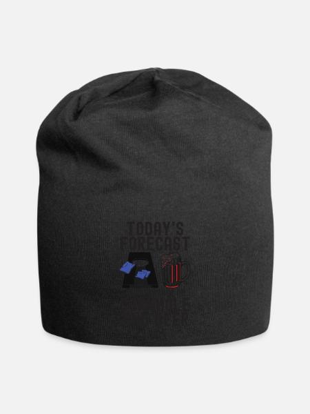 Cornhole - Jersey-Beanie - Schwarz