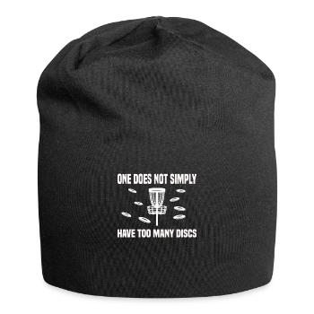 Frisbee Golf Disc Golf - Jersey Beanie - black - Front