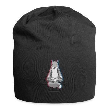 Yoga Écureuil Yoga - Bonnet en jersey - noir - Devant
