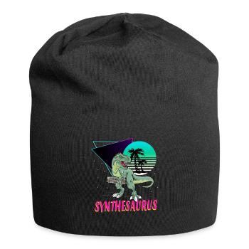 Synthétiseur électronique T-Rex Synthesaurus - Bonnet en jersey - noir - Devant