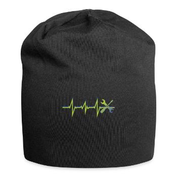 Artisans d’idées cadeaux DIY - Bonnet en jersey - noir - Devant