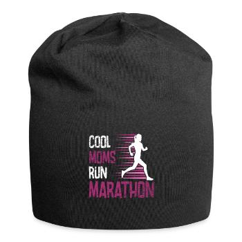 Laufen Sie 26,2 Meilen Marathon Herausforderung - Jersey-Beanie - Schwarz - Vorne