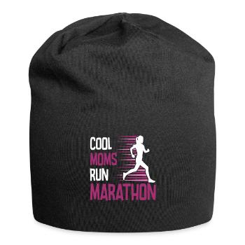 Laufen Sie 26,2 Meilen Marathon Herausforderung - Jersey-Beanie - Schwarz - Vorne