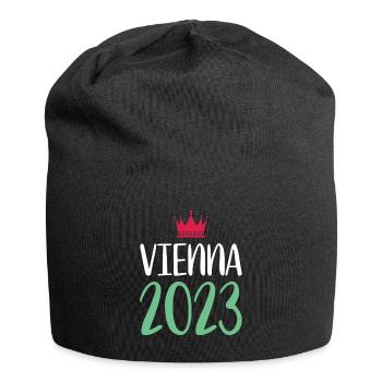 Vienne 2023 Vienne - Bonnet en jersey - noir - Devant