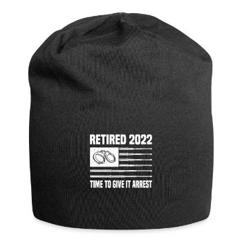 Shérif adjoint Police Law Officer Guard - Bonnet en jersey - noir - Devant
