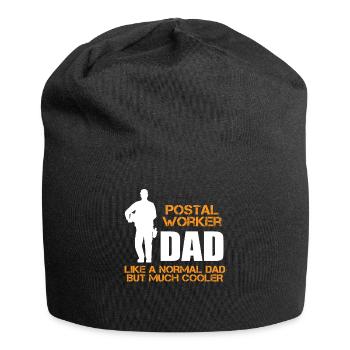 Postworker Papa Courier Postman Gift - Bonnet en jersey - noir - Devant