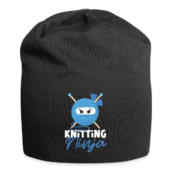 Tricot Tricot Ninja Tricot - Bonnet en jersey - noir - Devant