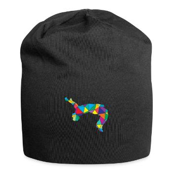 Freerunner Polygon Backflip - Jersey Beanie - black - Front