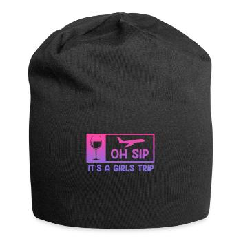 Girl Strip Girls Trip Holiday Spring Break - Bonnet en jersey - noir - Devant