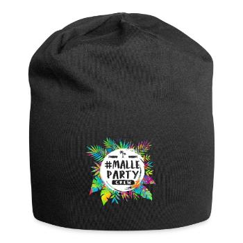 Malle Party Crew - Mallorca Urlaub Sauf - Jersey-Beanie - Schwarz - Vorne