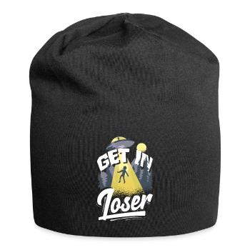 Get In Loser Science Fiction Alien - Jersey Beanie - black - Front