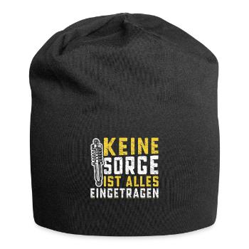 Keine Sorge , ist alles Eingetragen Tuner Tuning - Jersey-Beanie - Schwarz - Vorne