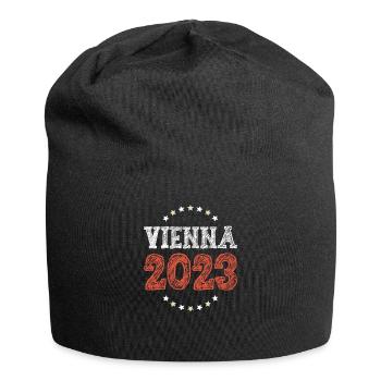 Vienne 2023 Vienne - Bonnet en jersey - noir - Devant