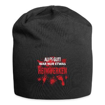 Heimwerker Geschenkidee Handwerker - Jersey-Beanie - Schwarz - Vorne