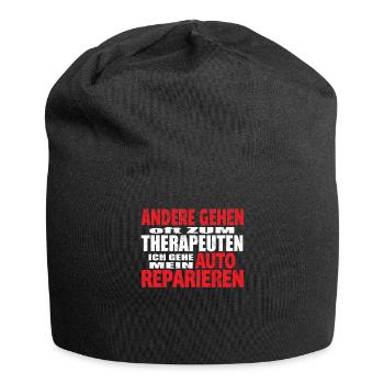 Heimwerker Geschenkidee Handwerker - Jersey-Beanie - Schwarz - Vorne