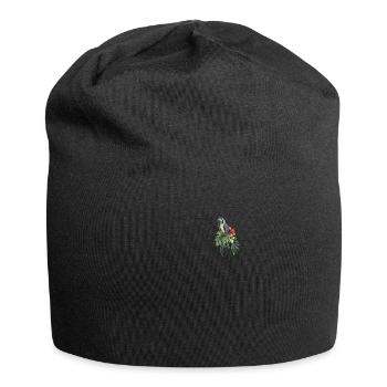 Ara Perroquet I Amérique du Sud Oiseau exotique pour - Bonnet en jersey - noir - Devant
