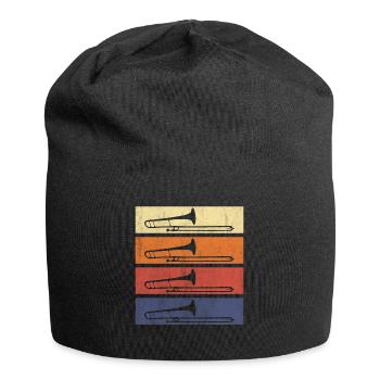 Trumpet Brass Music - Jersey Beanie - black - Front
