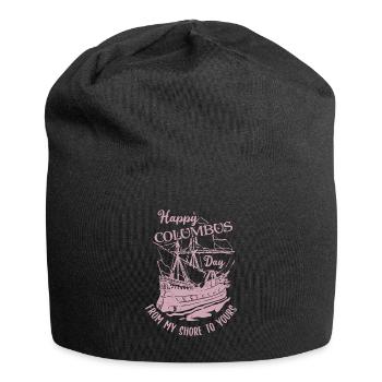 JOYEUSE JOURNÉE DE CHRISTOPHE COLOMB DE MY SHORE À LA VÔTRE - Bonnet en jersey - noir - Devant