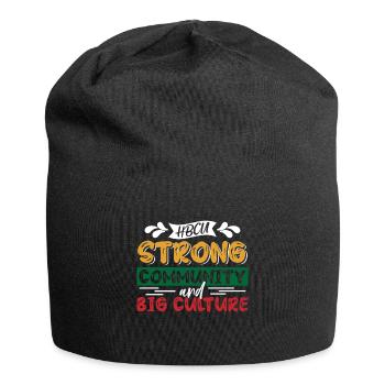Coyote Jäger - Jersey-Beanie - Schwarz - Vorne