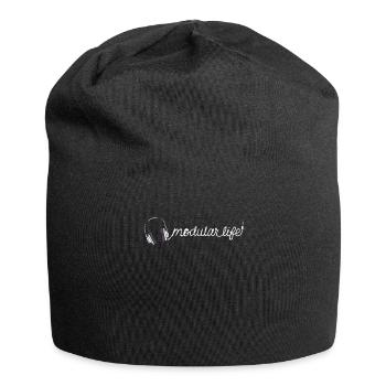 Modulaire Life Casque Casque Synthétiseur de musique - Bonnet en jersey - noir - Devant