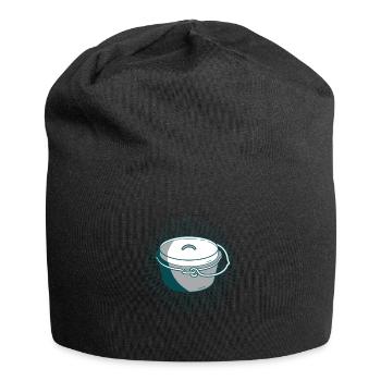 Dutch Oven Dopfen Grill BBQ - Jersey-Beanie - Schwarz - Vorne