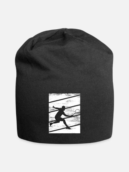 Badminton - Jersey-Beanie - Schwarz