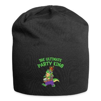 Carnaval Carnaval T-rex Dinosaure Party King - Bonnet en jersey - noir - Devant