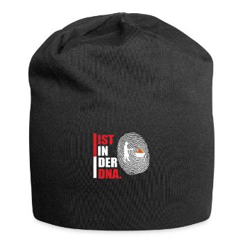 Grillen und Camper Geschenkidee - Jersey-Beanie - Schwarz - Vorne