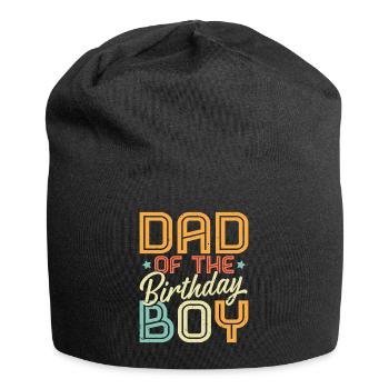 Dad Of The Birthday Boy - Jersey-Beanie - Schwarz - Vorne