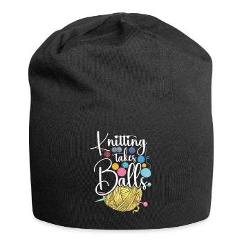 Tricoter Tricoter Tricoter Prend - Bonnet en jersey - noir - Devant