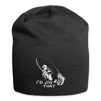 I would jiggen this - Walleye Hunter - Jersey Beanie - black - Front