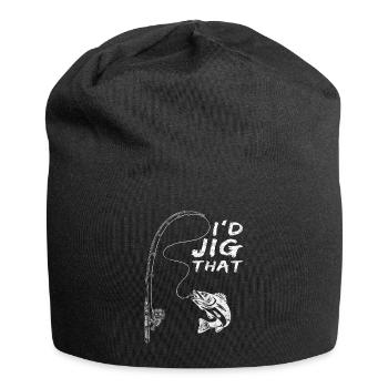 I would jiggen this - Walleye Hunter - Jersey Beanie - black - Front