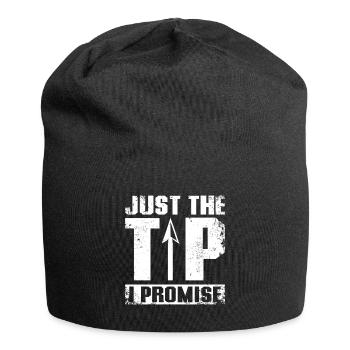 Just the tip I promise Archery - Jersey Beanie - black - Front
